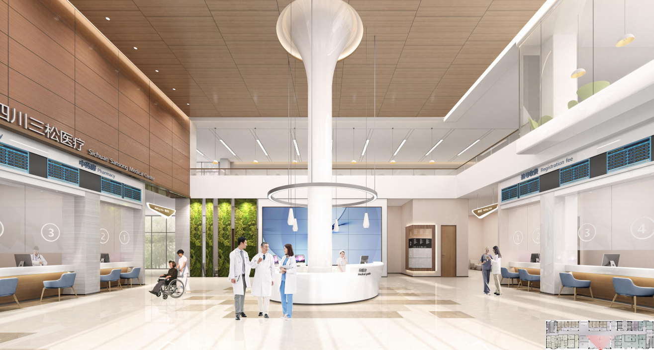 医院设计中如何提高空间品质，提升患者的就